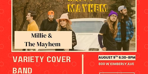 Millie & the Mayhem - Sunday at the Amphitheater 