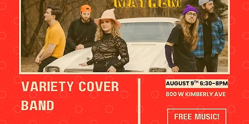 Milly & the Mayhem - Sunday at the Amphitheater 