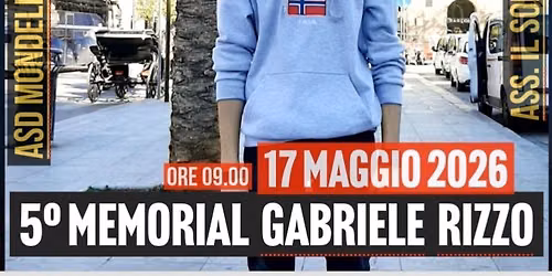 5\u00b0 MEMORIAL GABRIELE RIZZO 