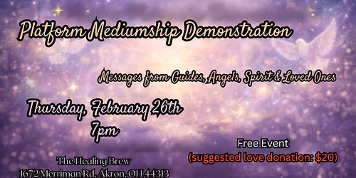 \u2728 Platform Mediumship Demonstration \u2728