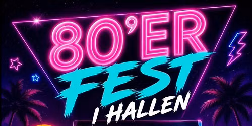 80\u00b4ER fest i hallen