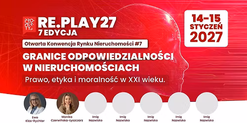 RE.PLAY27 - Prawo, etyka i moralno\u015b\u0107 w XXI wieku. Wyzwania ery Al. - Krak\u00f3w