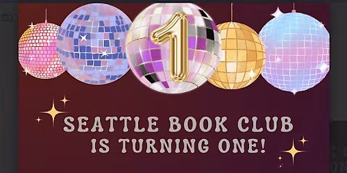 Seattle Book Club Anniversary Party