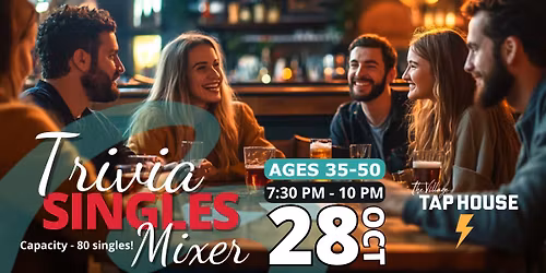 Trivia Singles Mixer - Ages 35-50