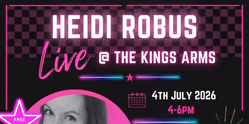 Heidi Robus Live @ The Kings Arms, Elham