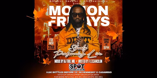 Motion Fridays Presents Skooly Performing Live