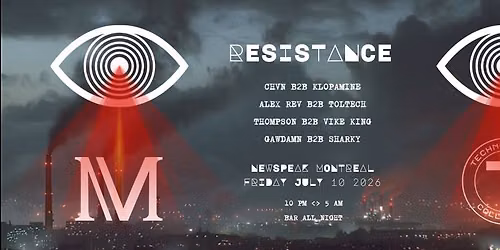 Nevermonday x Techno Crudo: Resistance