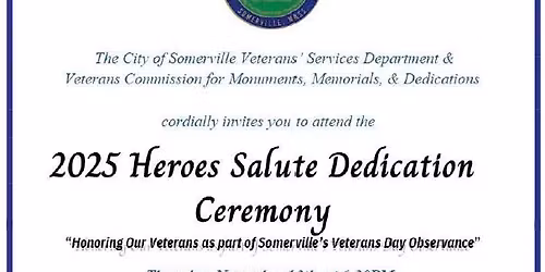 2025 Heroes Salute Dedication Ceremony 