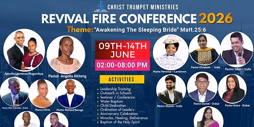 REVIVAL FIRE CONFERENCE COMING SOON