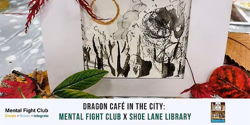 Dragon Caf\u00e9 in the City: Painted Cards