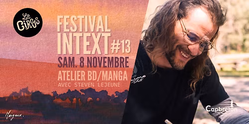 Festival Intext #13 : Atelier BD \/ Manga avec Steven Lejeune