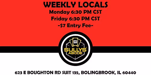 Pokemon - Monday Locals