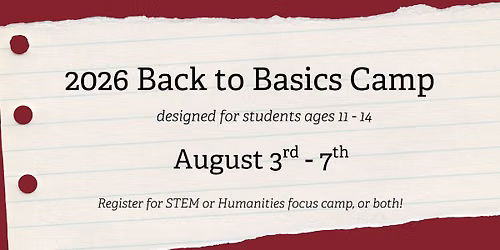 Back to Basics - Day Camp at Covington Classical Academy