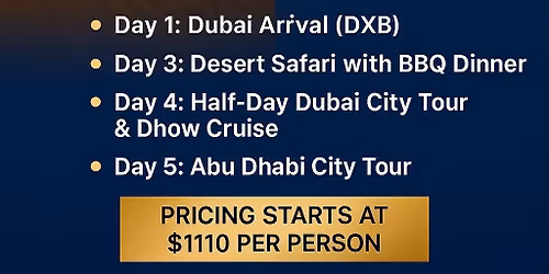 Experience Dubai 