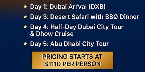 Experience Dubai 