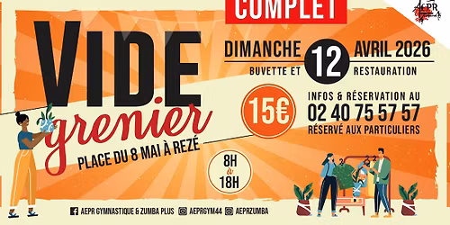 Vide Grenier - 12 Avril 2026