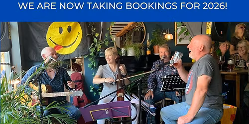 No More Moaning are playing at the Old Post Office, Warwick