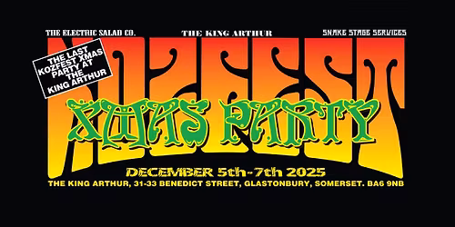 Kozfest Xmas party at The King Arthur