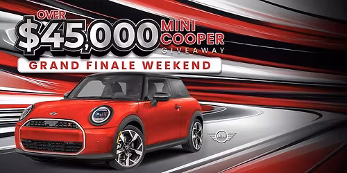 $45,000 Mini Cooper Grand Finale Giveaway