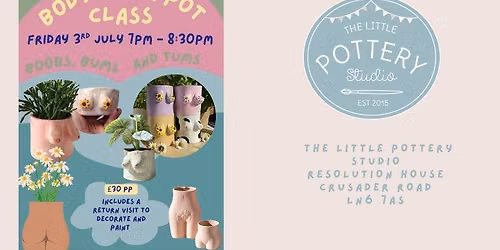 Body Form Pot - Hand-Building Class