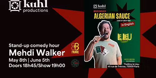 Algerian Sauce - English Stand-up Comedy Hour by Mehdi Walker