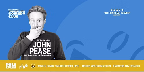 The Sunday Social Comedy Club - 28th March - Easter Sunday