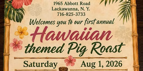 1st annual pig roast