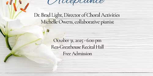 UTPB - Choir Concert