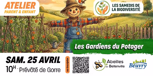 Les Gardiens du Potager - Les Samedis de la Biodiverit\u00e9