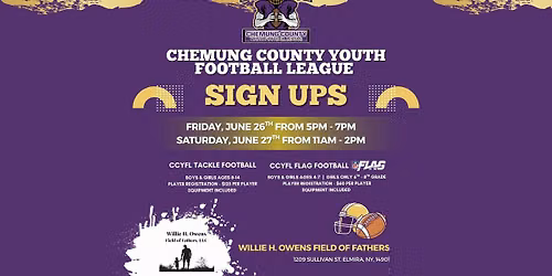CCYFL In-Person Registration