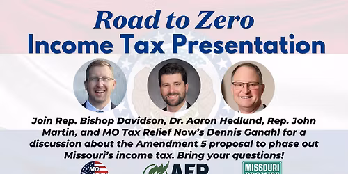 Road to Zero: Income Tax Presentation - Columbia