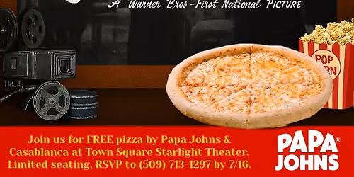 FREE Pizza & Movie Night for Seniors! 