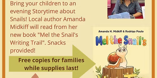 Family Storytime: Snails w\/ Amanda Midkiff
