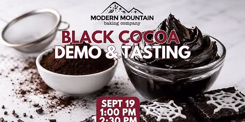 FREE Black Cocoa Demo & Tasting