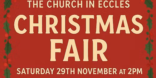 The Church in Eccles Christmas Fair 