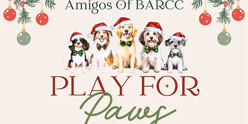 Play for Paws Fundraiser: Pet Food, Toy & Supplies Christmas Drive