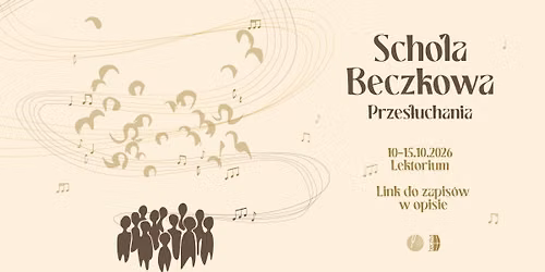 Jesienne przes\u0142uchania do Scholi Beczkowej