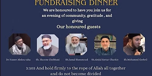 Abu Bakr Islamic Centre Fundraising Dinner