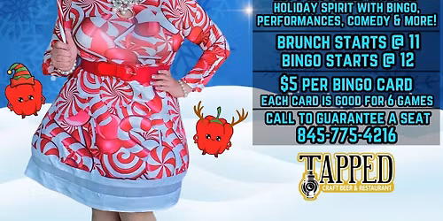 December 20th Belle Pepper's Bingo Brunch!