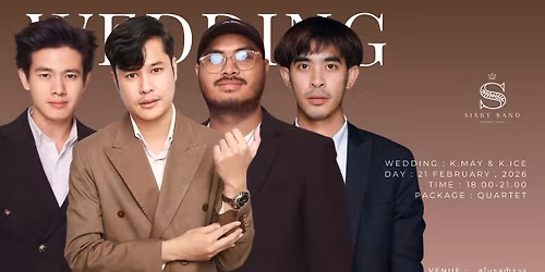 Wedding : K.May & K.Ice \ud83d\udc8d