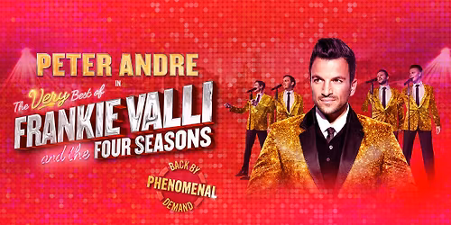 Peter Andre Starring in The Best of Frankie Valli and the Four Seasons