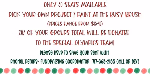 Paint Party Fundraiser 