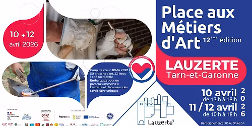 Place aux M\u00e9tiers d\u2019Art Lauzerte