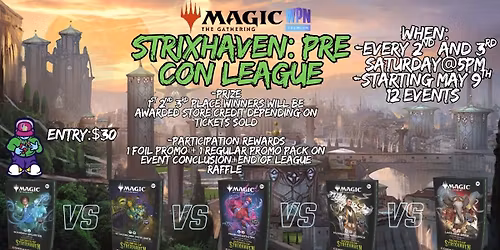 Strixhaven Pre Con League 