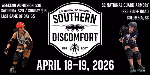 Southern Discomfort 2026 - Roller Derby Tournament