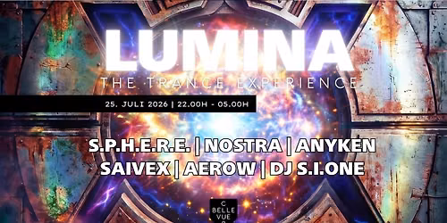 LUMINA - THE TRANCE EXPERIENCE