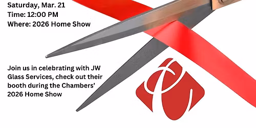 Ribbon Cutting for JW Glass Services