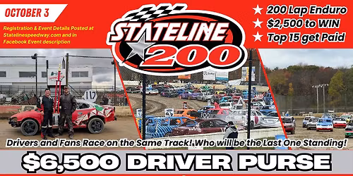 Stateline 200 Enduro $2,500 to Win