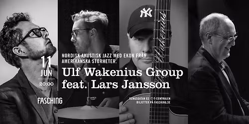 Ulf Wakenius Group feat Lars Jansson | Fasching, Stockholm