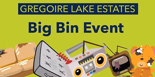 Big Bin Event - Gregoire Lake Estates